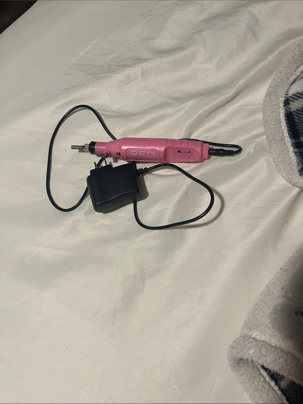 Kiss Pink Electric Nail Drill with Charger